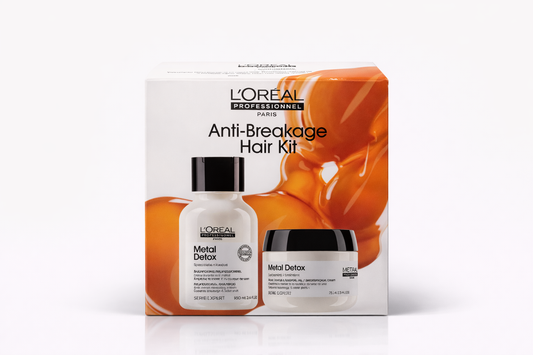 Coffret L’Oréal Professionnel Metal Detox – Anti-Breakage Hair Kit (format duo)